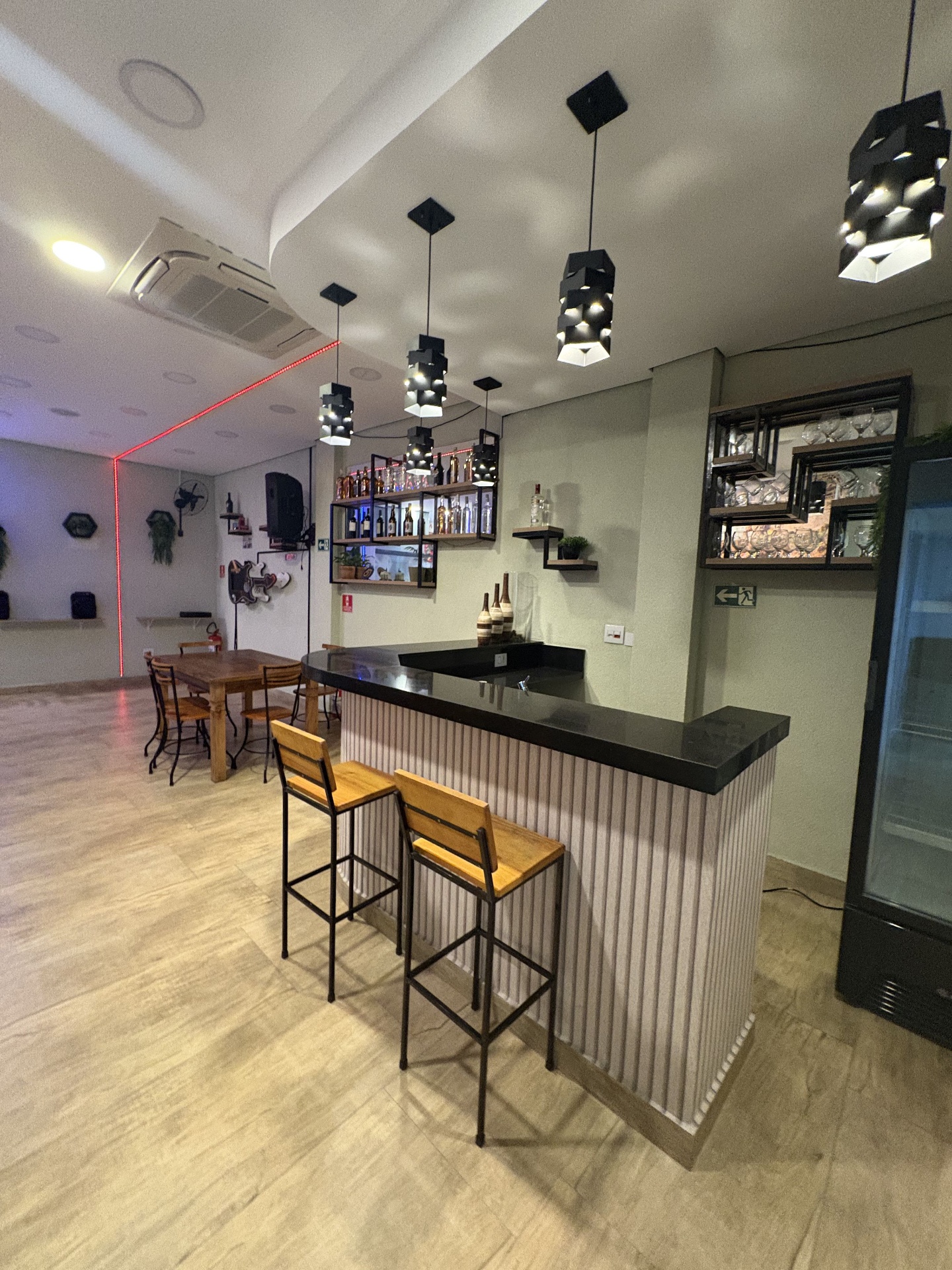 Lounge bar do Spazio Di Festa — espaço para eventos em Santana SP
